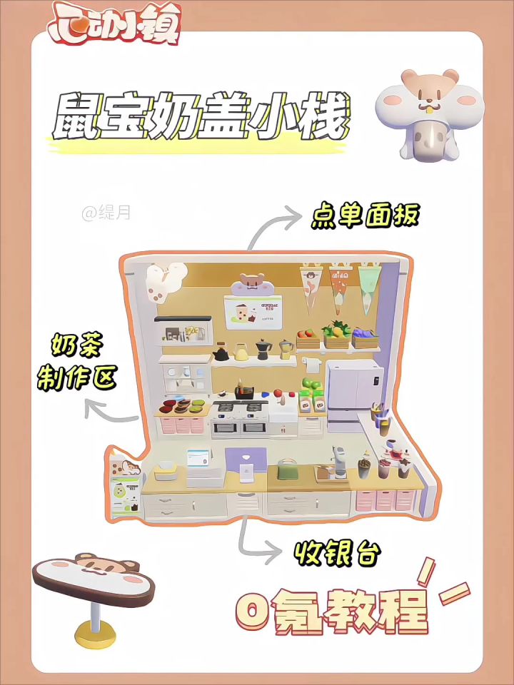 鼠鼠奶茶吧台 0氪教程 不卡bug版截图
