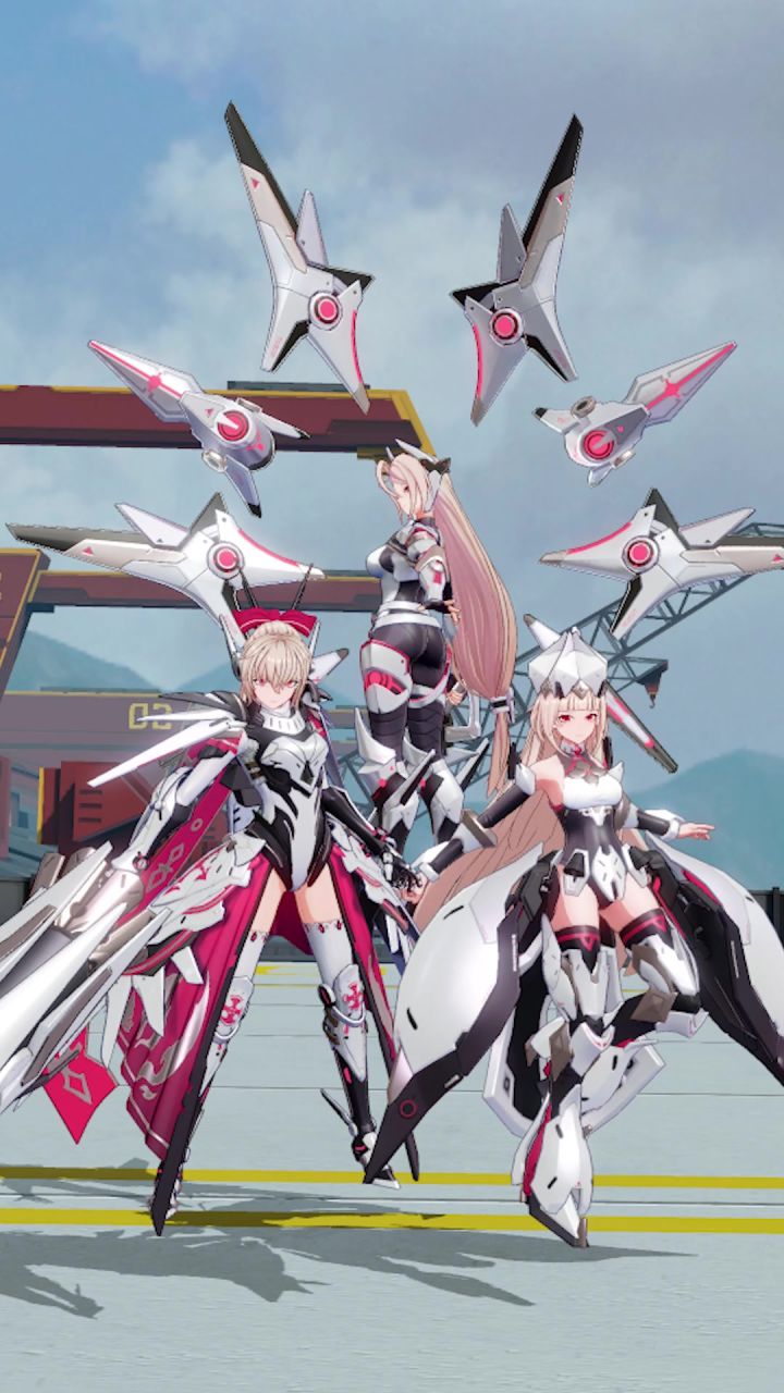 《星之翼》角色炫彩套装模型展示截图