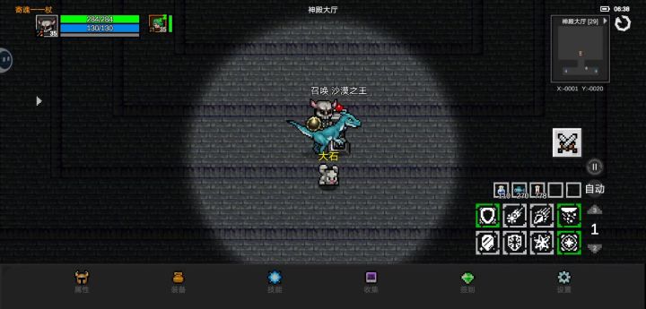 法师无伙伴硬干沙漠之王!!!截图