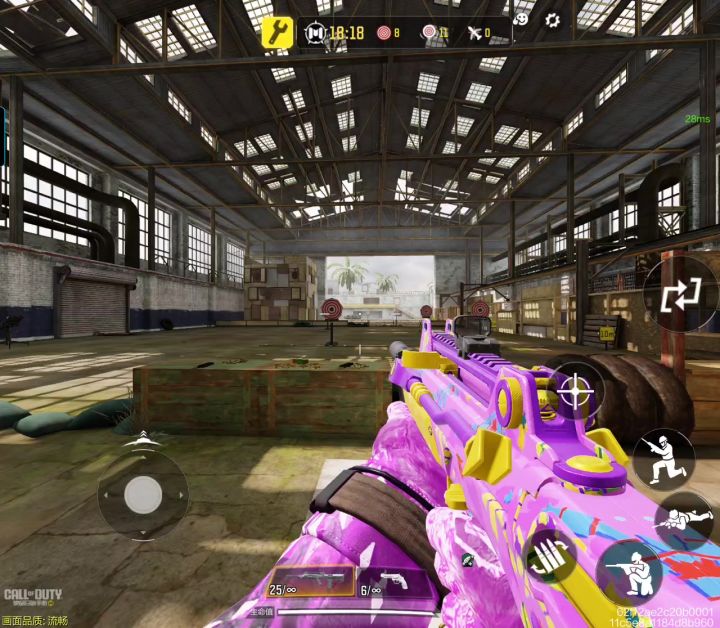 COD m的一些开镜在折叠屏上这么阴间吗？截图