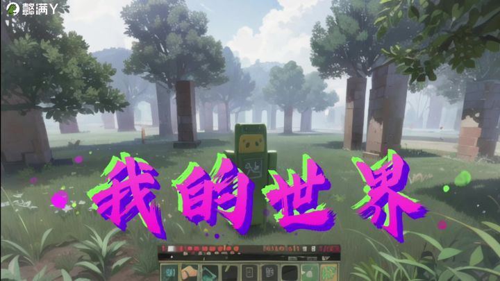 我的世界生存,第二期,实在是找不到村庄,只能在山上安家了截图