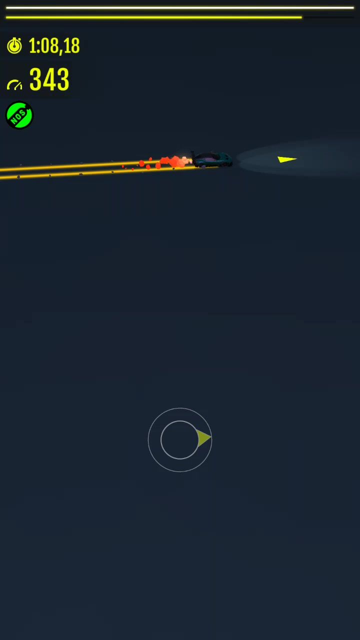 为什么我开出赛道了?!截图
