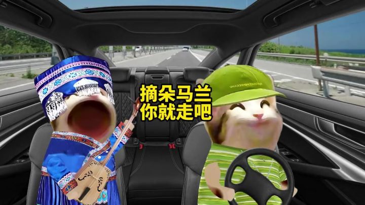 在的，马兰你就走吧，狗狗狗出发喽截图