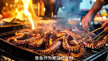 oi！要来一串烤鱿鱼吗！