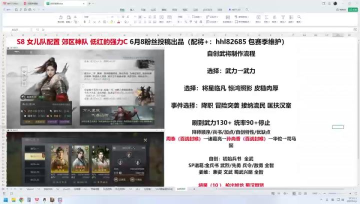 【【S8 女儿神队】白板玩家最好满红的输出武将 共存王异 张辽追截图