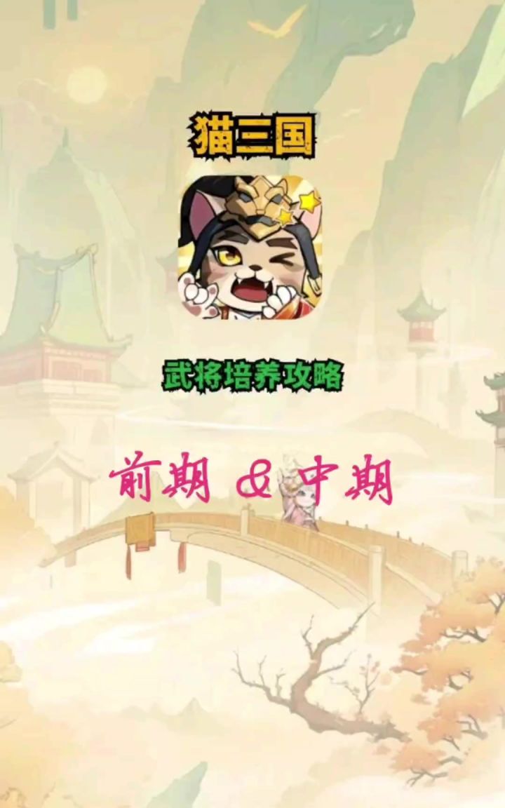 前期&中期，阵容选择及培养思路截图