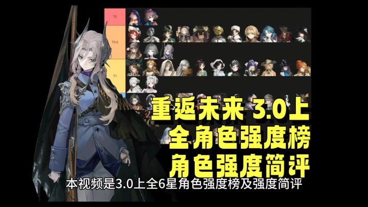 重返未来 3.0上 全角色强度榜截图