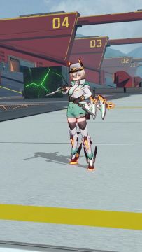 《星之翼》猎兵之牙-猎狼犬精英通行证皮肤「童子军」模型展示