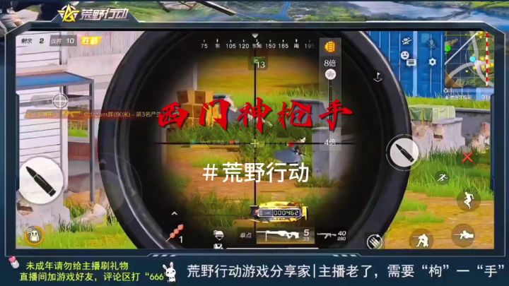 这是西门,快看神枪手截图