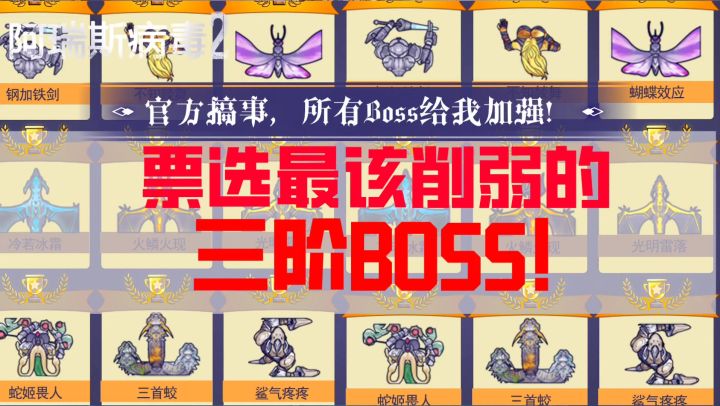 阿瑞斯病毒2:官方又搞事,全体Boss给我加强吧,谁也别想好过!截图