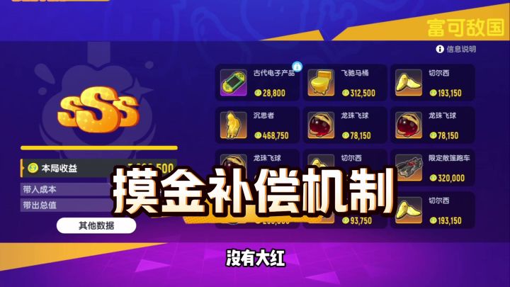 香肠派对 摸金补偿机制,轻松300万撤离截图
