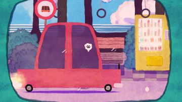 解锁新场景：列车里的公交站