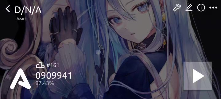 烤的曲子😀烤的谱面形式😨截图