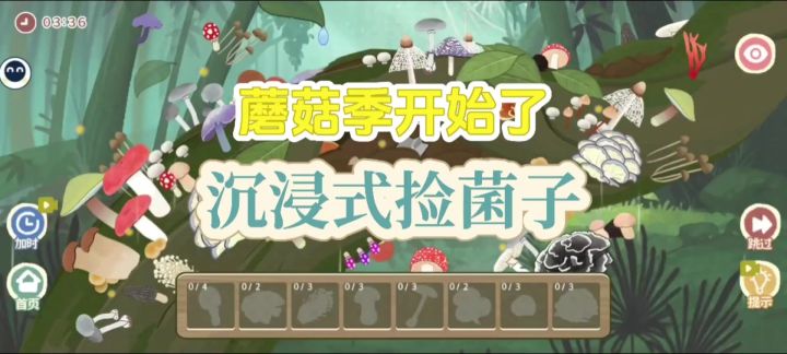 沉浸式捡菌子～截图