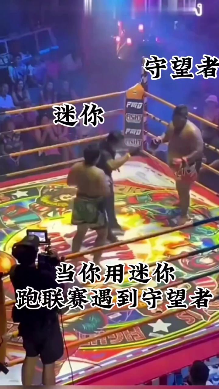 当你用迷你跑联赛遇到守望者截图