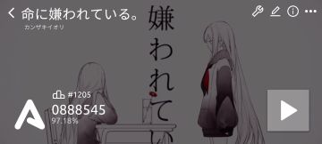 命に嫌われている——超绝双指底力谱