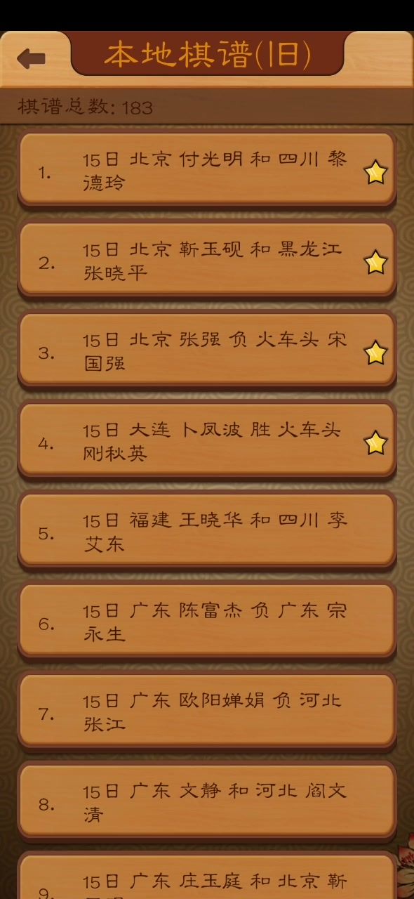 1998年第一届象棋大师冠军赛回顾 5截图