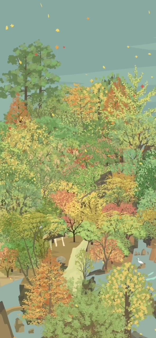 🍂落叶雨让人陶醉~截图