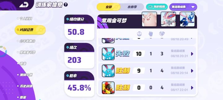 S4巅峰赛:省流:巅峰赛就那几丁人撞来撞去的!截图