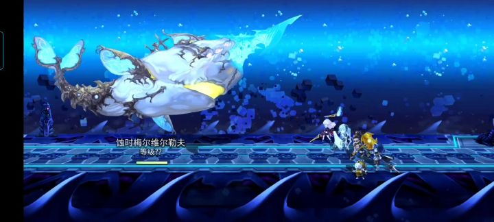 氺:火锤大叔带着希斯美娜(千金)锤蚀时白鲸2T。截图