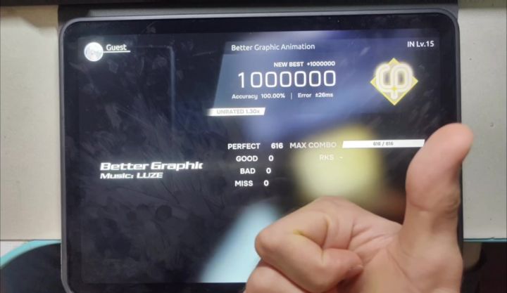 [手速？！] BGA 1.30倍速 AP ! ! !截图