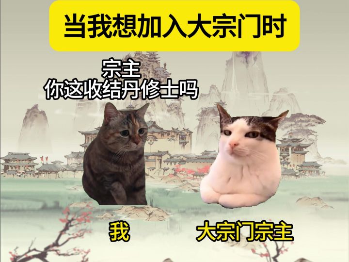 当我想加入大宗门时截图