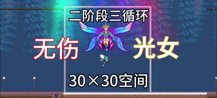 30×30空间内无伤击杀传奇光女,截图