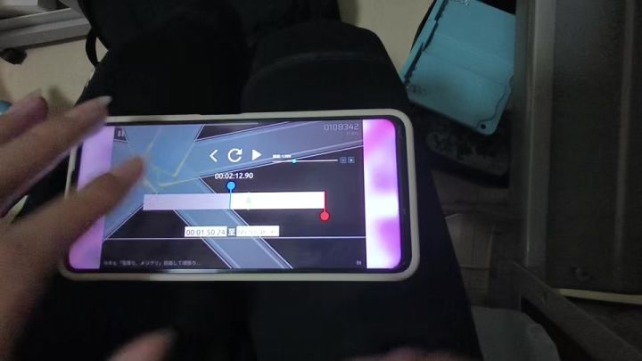 雪降sp那一段楼梯手元截图