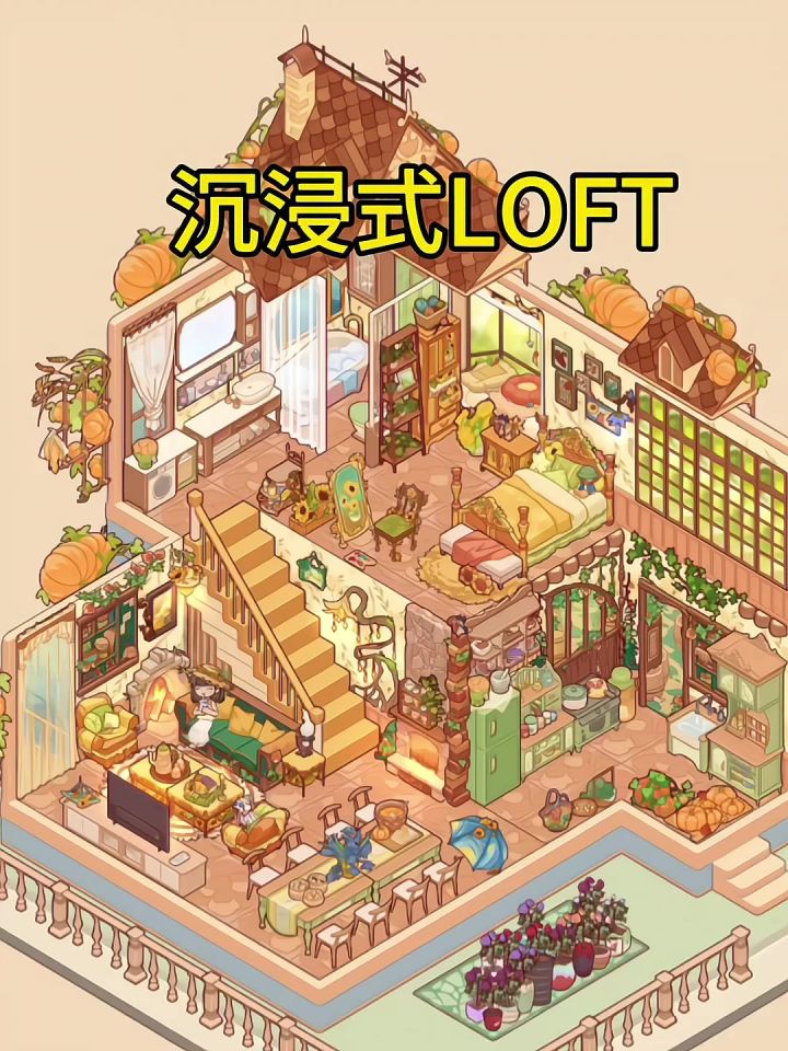 用星月秘园家具装修loft截图