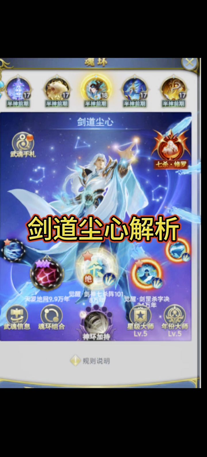 剑道尘心武魂解析截图