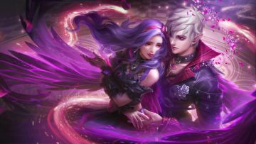 新皮肤展示丨琉限定皮肤「魅影伯爵」& 璃限定皮肤「魅影歌姬」