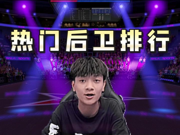 百万以内的热门后卫排行榜截图