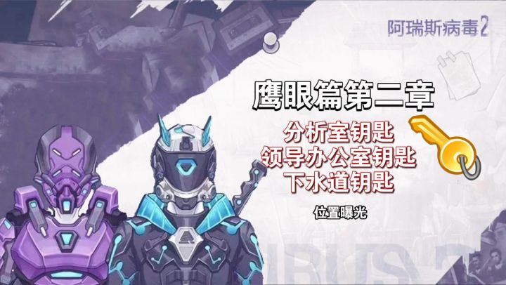 阿瑞斯病毒2:鹰眼篇第二章3把钥匙位置攻略,你找齐了吗?截图
