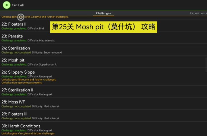 第25关 Mosh pit（莫什坑）攻略截图