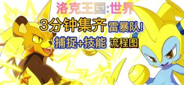 雷暴队捕捉点+技能路线