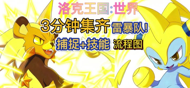 雷暴队捕捉点+技能路线截图