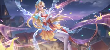 【艾琳-鹤鸣心笺】皮肤来啦，10月25日登录游戏即可免费领取！