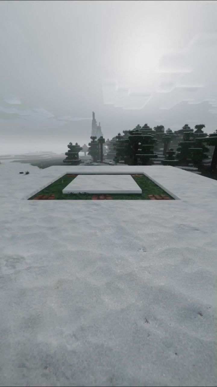 我的世界:舒适的雪屋建造教学截图