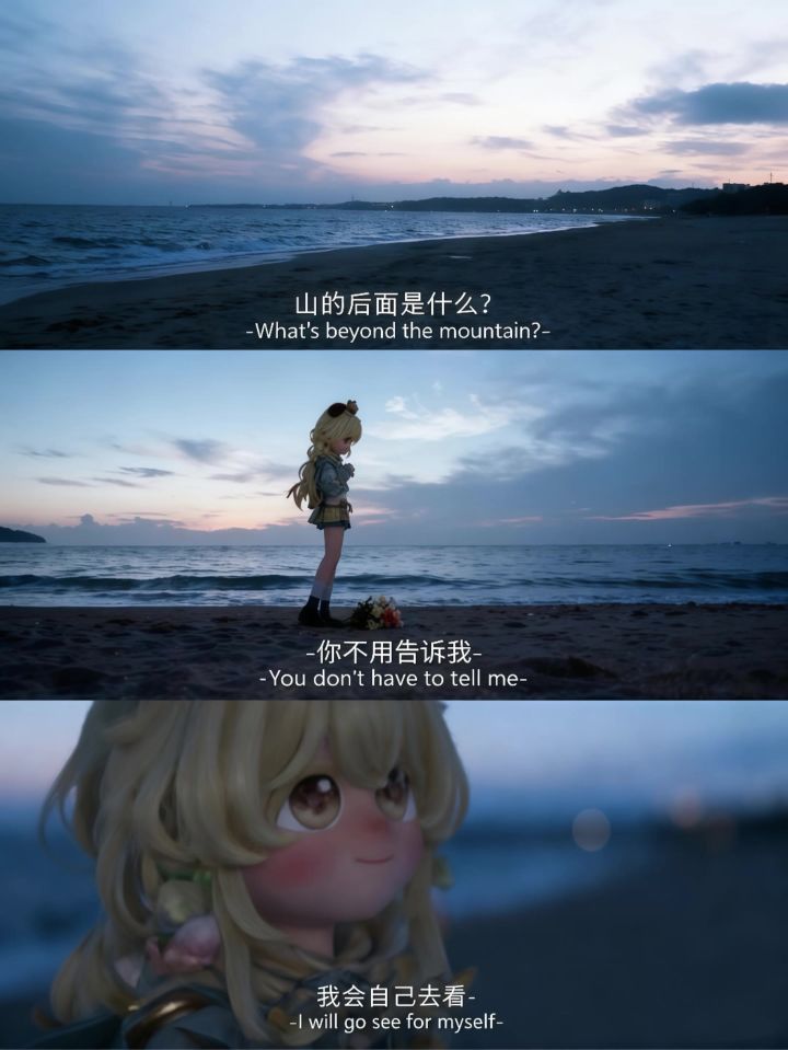 “山的那边是什么？”截图