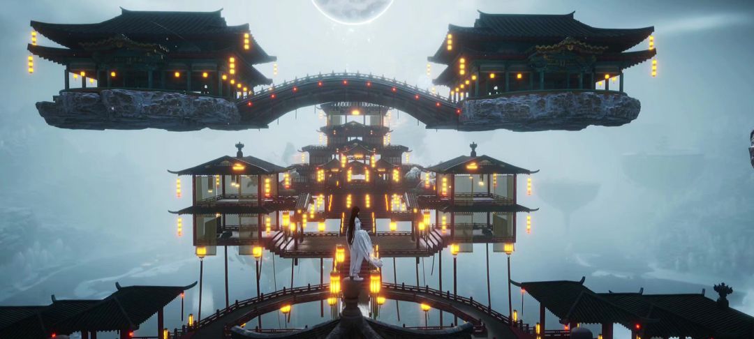 故地重游之前建的大型天宫截图