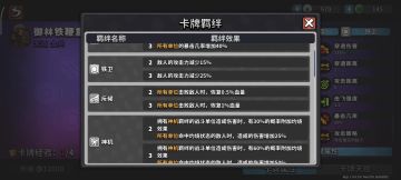 ⭐各羁绊属性及阵容推荐⭐