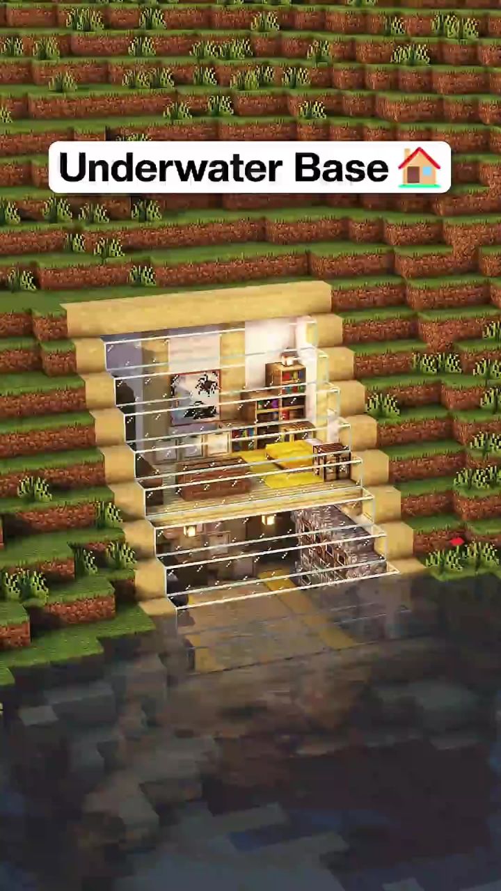 我的世界:河边小屋建造教学截图