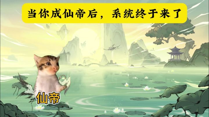 当你成就仙帝后,系统终于来了截图