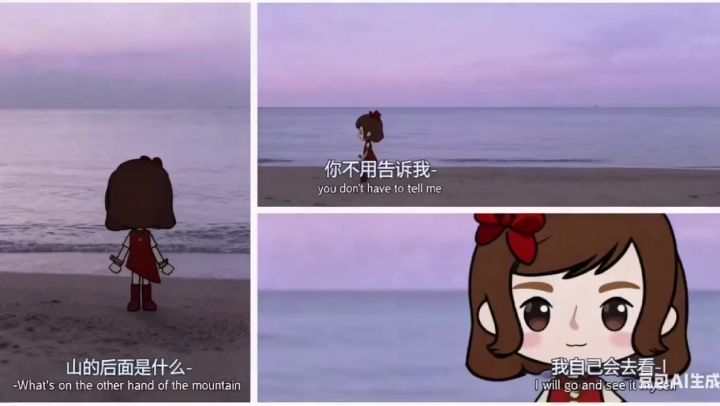 山的后面是什么...截图