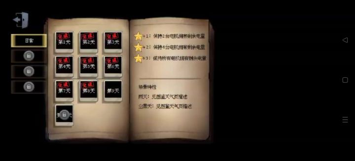 初始角色一章除9关外三星过关截图