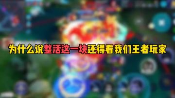 为什么说整活这一块还得看我们王者玩家