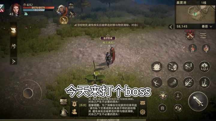 来打两个boss截图