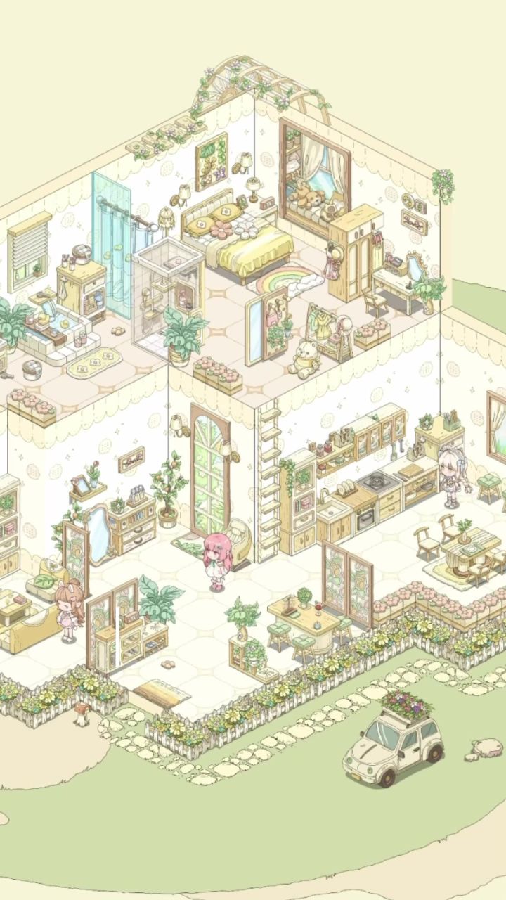 实机演示| 第一视角沉浸式搭建复式小窝截图