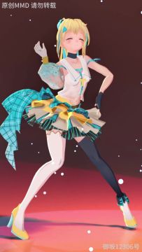【嗒啦啦·原创MMD】😎嗒的百万直拍🎥