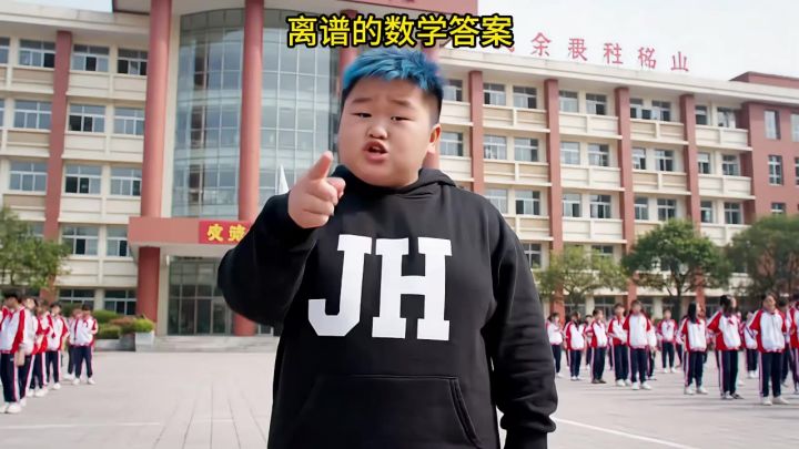 离谱的数学答案截图